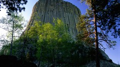 Landscapes tower Wyoming National