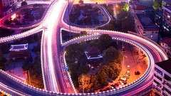 Landscapes traffic roads cityscapes Highways city skyline towns