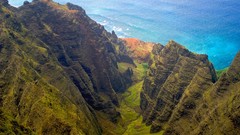 Landscapes trail Hawaii Kauai