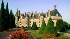 Landscapes Trees architecture Castles