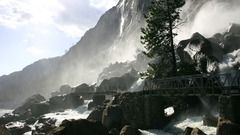 Landscapes Trees Bridges rivers