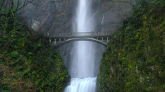 Landscapes Trees Bridges waterfalls