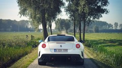 Landscapes Trees cars Ferrari Ferrari GTO