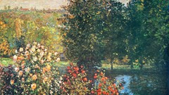 Landscapes Trees Claude Monet artwork