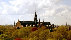 Landscapes Trees clouds sweden architecture stockholm forests