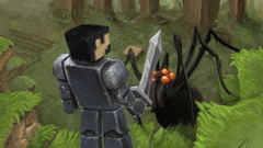 Landscapes Trees forests Knights