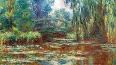 Landscapes Trees France Garden French paintings impressionism 