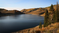 Landscapes Trees hills