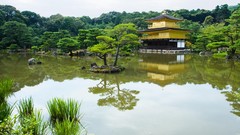Landscapes Trees Japan lakes Temples forests