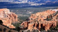 Landscapes Trees Mountains