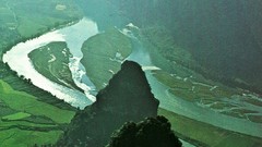 Landscapes Trees Mountains China Asia rivers