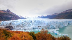 Landscapes Trees Mountains glacier