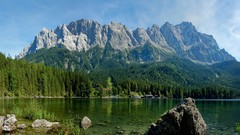 Landscapes Trees Mountains Green