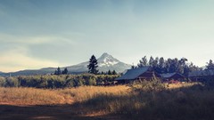 Landscapes Trees Mountains Greg Martin houses