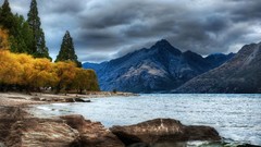 Landscapes Trees Mountains lakes