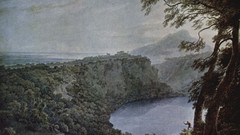 Landscapes Trees Mountains paintings lakes forests artwork 