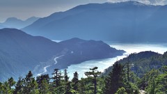 Landscapes Trees Mountains rivers