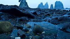 Landscapes Trees Mountains rocks