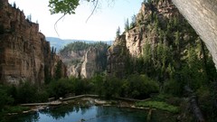 Landscapes Trees Mountains skyscapes