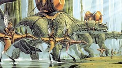 Landscapes Trees Movies star wars science fiction forests 