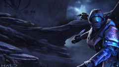 Landscapes Trees night Mountains Spartan Knives sniper 