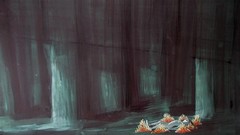 Landscapes Trees paintings forests creepy artwork traditional 