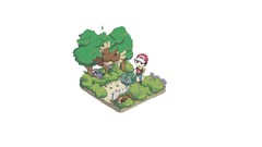 Landscapes Trees Pokemon bushes forests artwork bulbasaur 