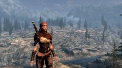 Landscapes Trees water Mountains Swords clothes the elder 