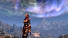 Landscapes Trees water Mountains Swords clothes the elder 