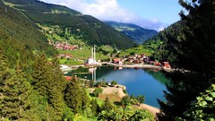 Landscapes Turkey cities cityscapes Trabzon uzungöl