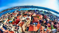 Landscapes Turkey Istanbul cities cityscapes