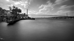 Landscapes Turkey Istanbul cities cityscapes suspension bridge