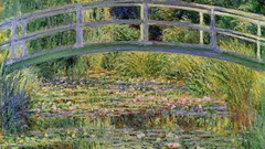 Landscapes vegetation France Garden French paintings 