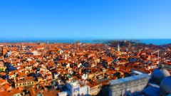 Landscapes venice cityscapes tilt-shift
