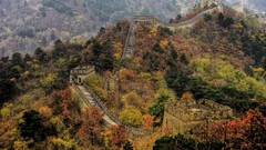 Landscapes wall China Great Wall of China architecture oriental 