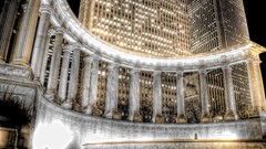 Landscapes wall land Chicago architecture cityscapes HDR 