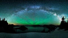 Landscapes water Green