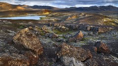 Landscapes water iceland