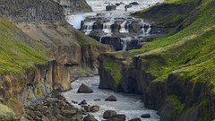 Landscapes water iceland