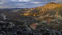 Landscapes water iceland