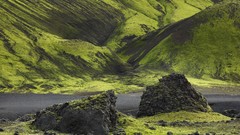 Landscapes water iceland