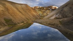 Landscapes water iceland
