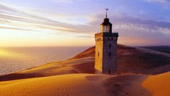 Landscapes water lighthouses