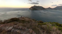 Landscapes water Mountains clouds South Africa Oceans