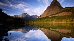 Landscapes water Mountains lakes skyscapes