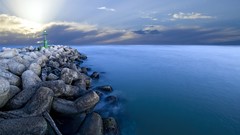 Landscapes water ocean