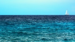 Landscapes water ocean calm lakes waves skyscapes