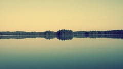 Landscapes water reflections