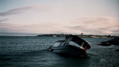 Landscapes water ships sinking ships sea shorelines waterscapes