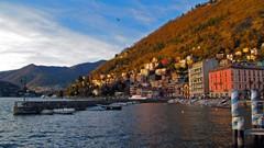 Landscapes water skies